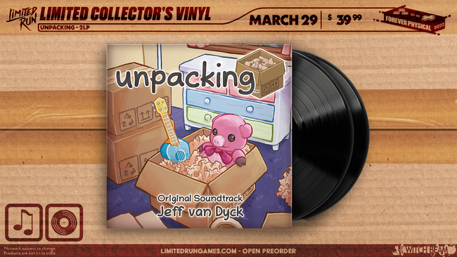 Unpacking - 2LP Vinyl Soundtrack