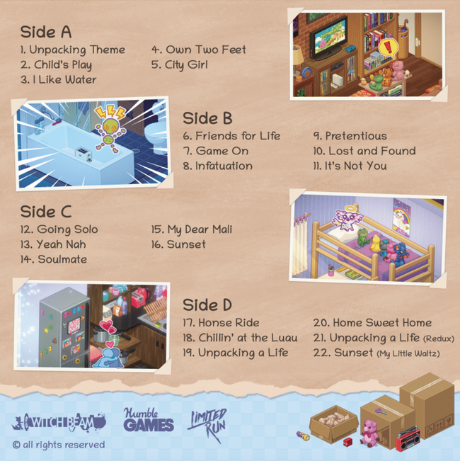 Unpacking - 2LP Vinyl Soundtrack