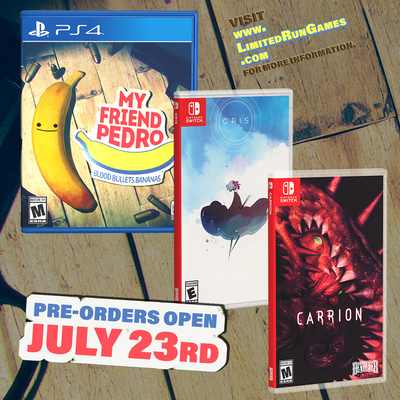 Join us next Thursday, July 23 for three Special Reserve Games' variant releases!