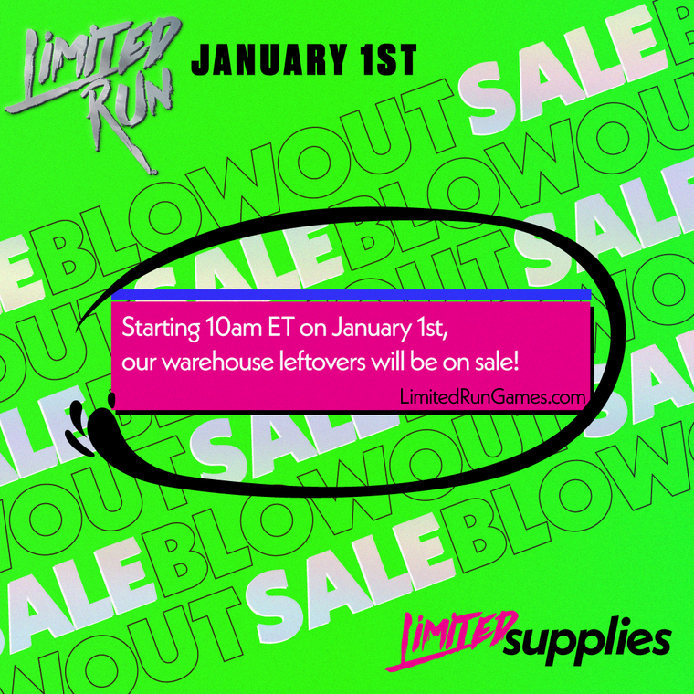 Blowout Sale 2021