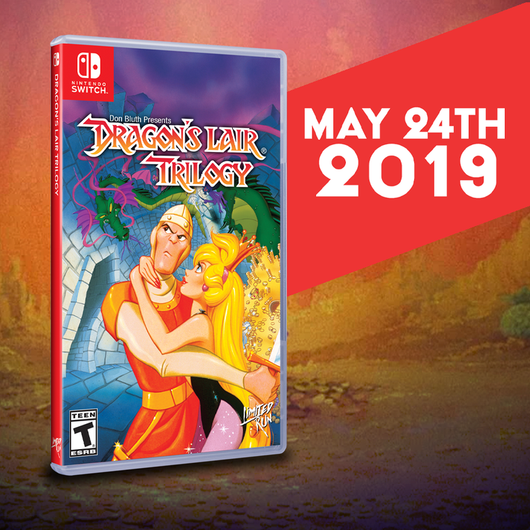 Dragon's Lair on the Switch is coming Friday, the 24th!