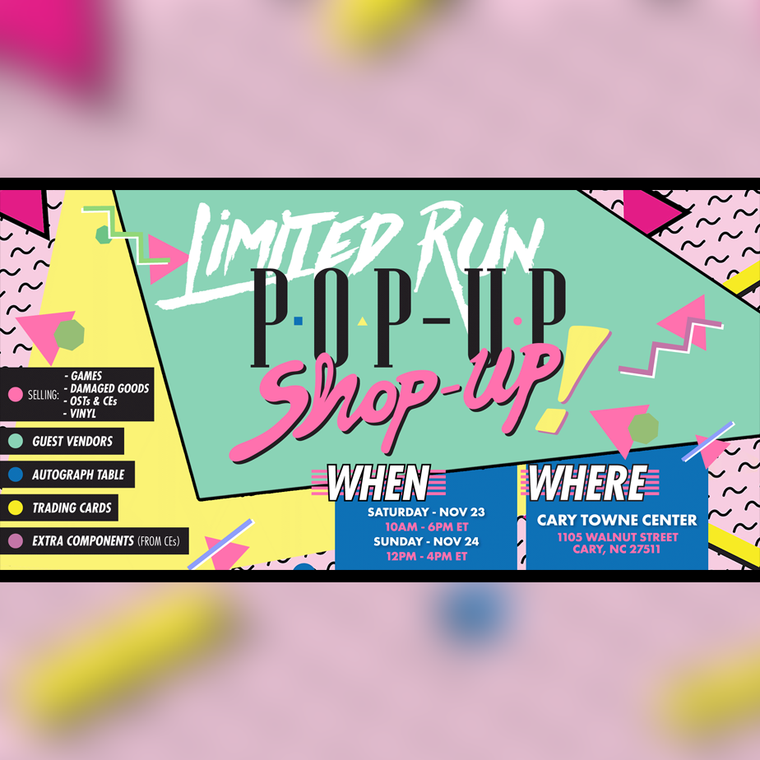 Our Pop-Up Shop-Up event in NC is THIS WEEKEND.