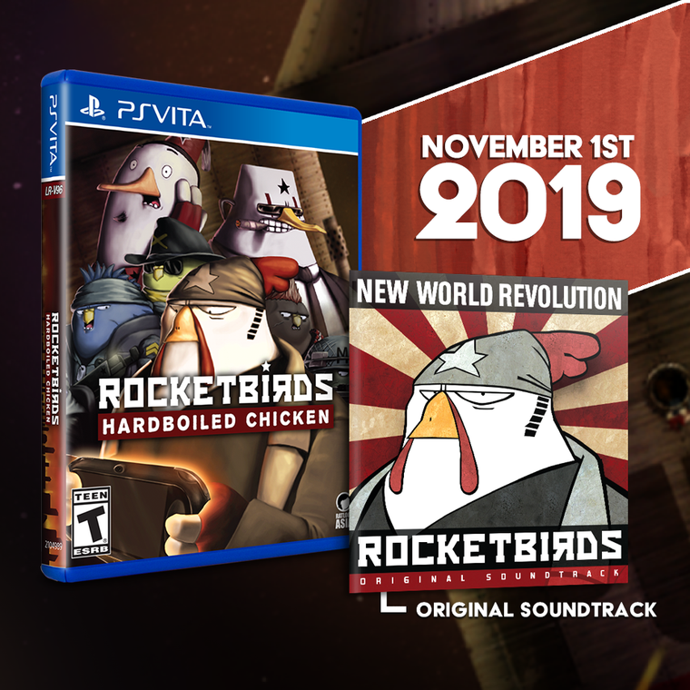 Rocketbirds: Hardboiled Chicken gets a Limited Run for the Vita!