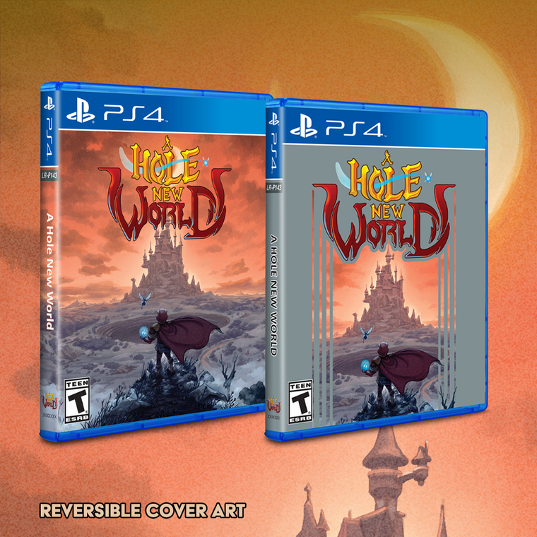 We're bringing the pixel-art platformer A Hole New World to physical form!