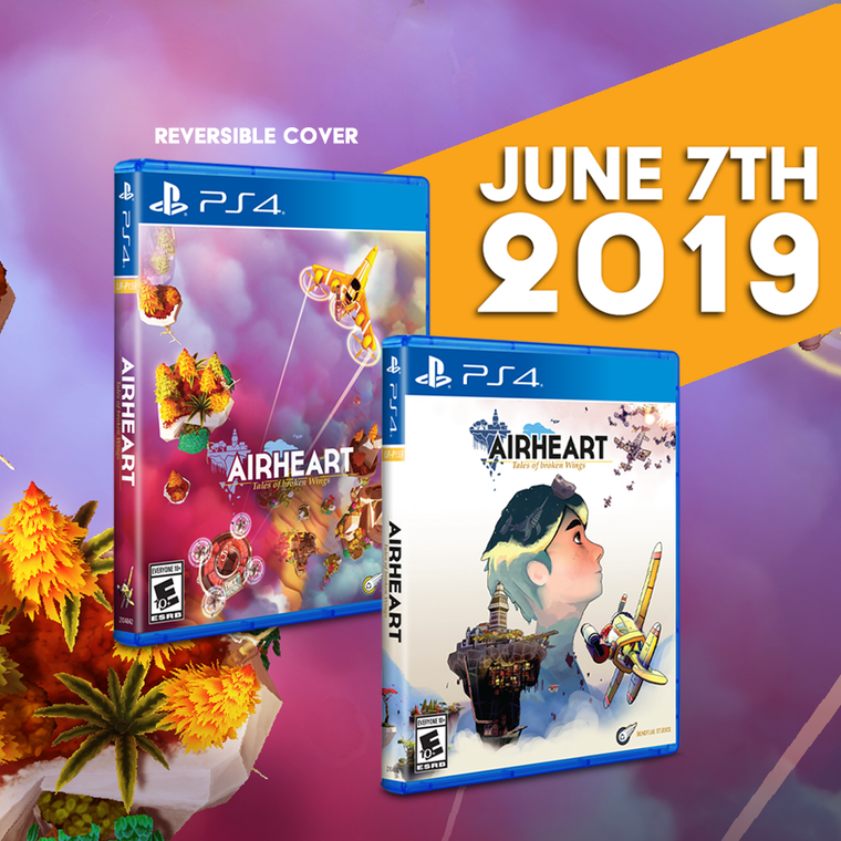 Airheart - Tales of Broken Wings gets a Limited Run this Friday with a reversible cover!