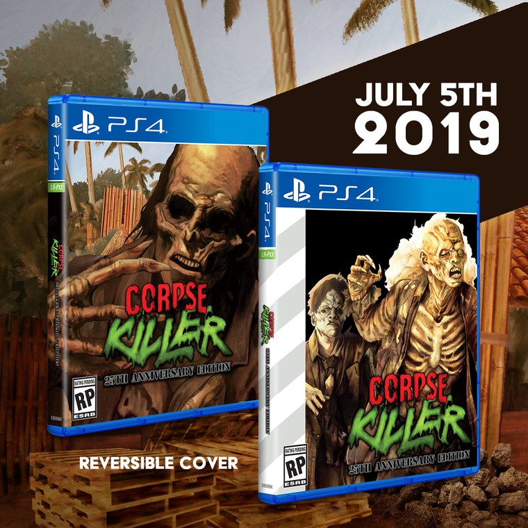 Corpse Killer will be an open two-week preorder starting July 5th!