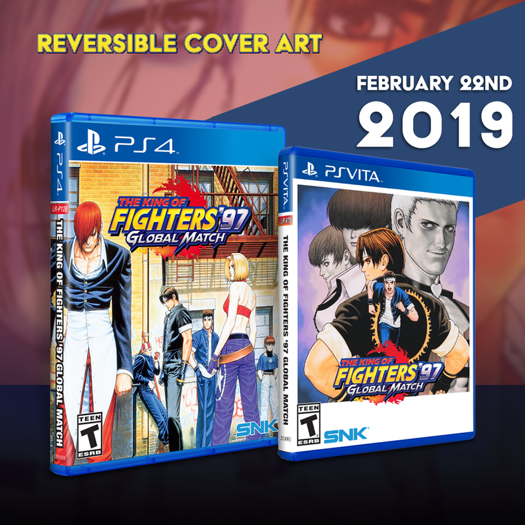 The King of Fighters '97: Global Match is coming to PlayStation 4 and Vita!