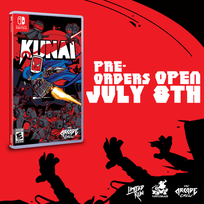 KUNAI hits the Limited Run store July 8th!