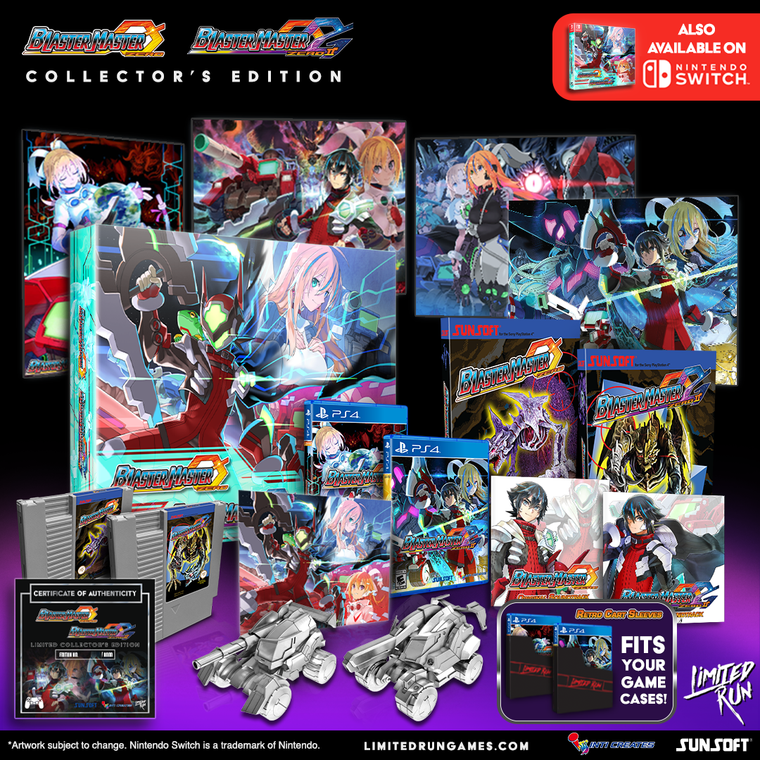 Physical run of Blaster Master Zero & Blaster Master Zero 2 available this Friday, May 29th!