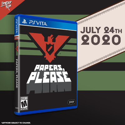 Papers, Please gets a limited physical edition for the PS Vita this Friday!