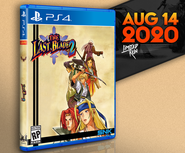 THE LAST BLADE 2 gets a Limited Run for the PS4!