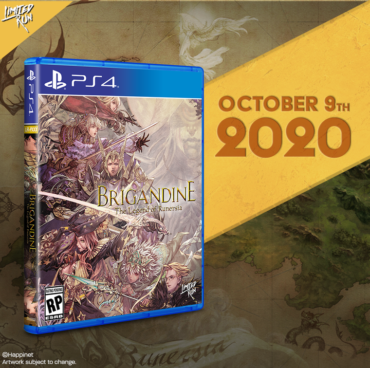 The legendary Brigandine series continues on PS4!