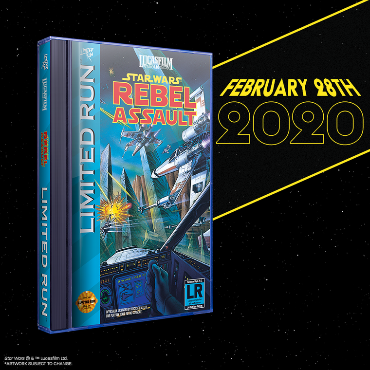 Star Wars™: Rebel Assault gets a Limited Run for the Sega CD!