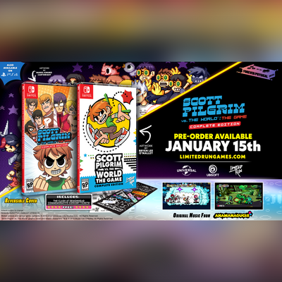 Scott Pilgrim vs. The World: The Game – Complete Edition Rocks On With Upcoming Physical Release and New Game-Inspired Merchandise
