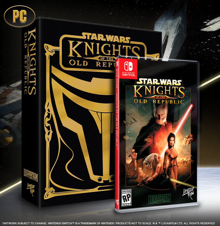 From a Galaxy Far Far Away, Limited Run Games Brings Star Wars™: Knights of the Old Republic to the Switch, Premium & Master Editions to Switch/PC