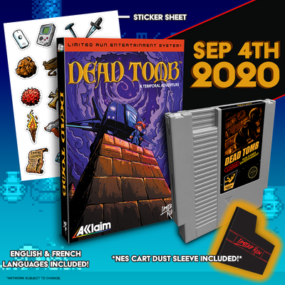 Dead Tomb Gets gets a Limited Run for NES this Friday!