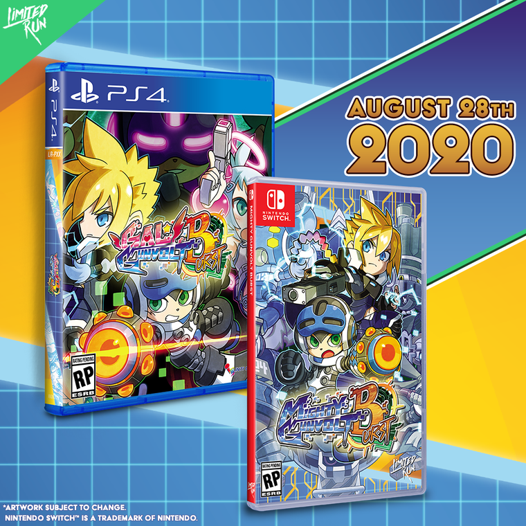 Gal*Gunvolt Burst and Mighty Gunvolt Burst get Limited Runs!
