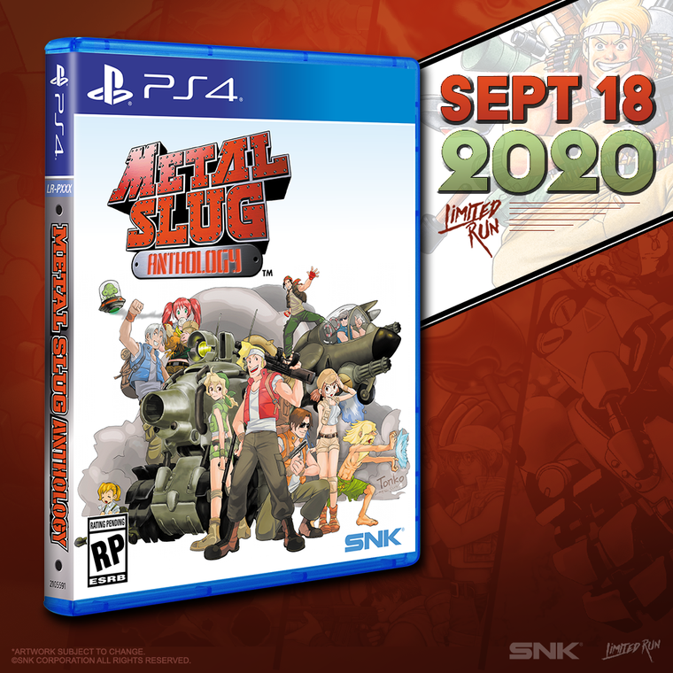 Metal Slug Anthology will have a Limited Run release this Friday!