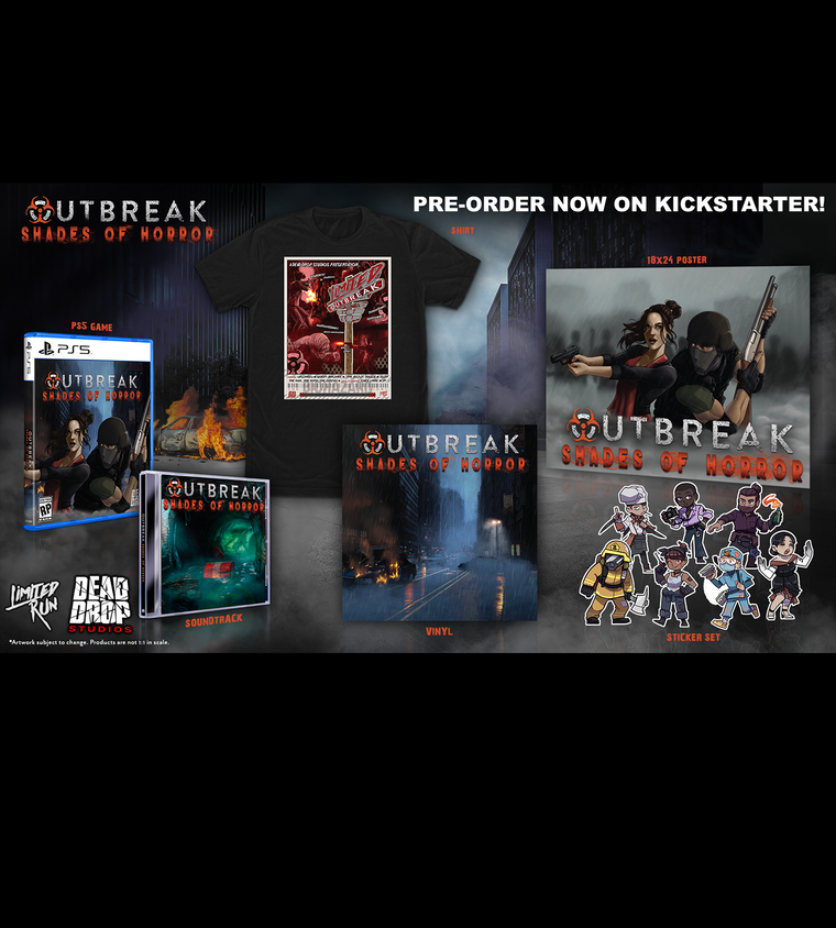 Outbreak: Shades of Horror is LIVE on Kickstarter! Pledge now for the PS5 physical release!