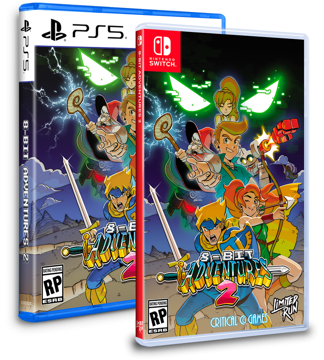 8-Bit Adventures 2 Standard Edition (Switch, PS5)