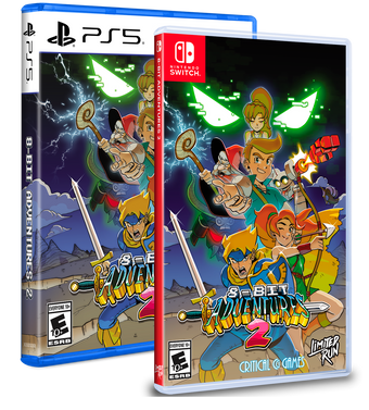 8-Bit Adventures 2 Standard Edition (Switch, PS5)