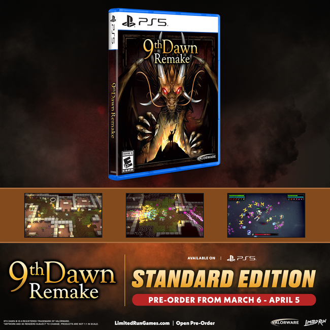 PS5 Limited Run #198: 9th Dawn Remake