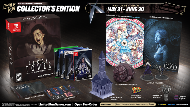 Switch Limited Run #243: Clock Tower Rewind Collector's Edition