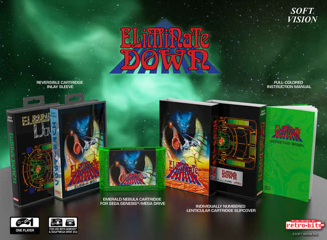 Eliminate Down: Collector’s Cartridge (Genesis)