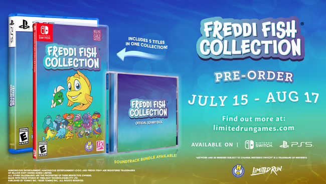 Freddi Fish Collection Standard Edition  (Switch, PS5)