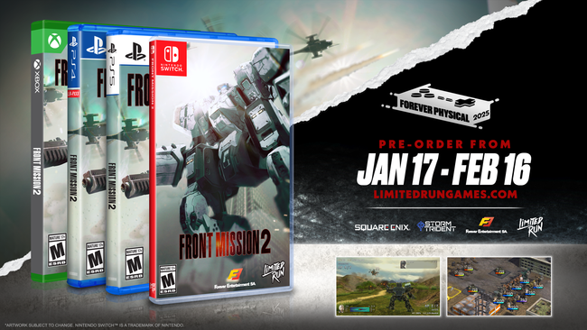 FRONT MISSION 2: Remake Standard Edition (Switch, PS5, PS4, Xbox)