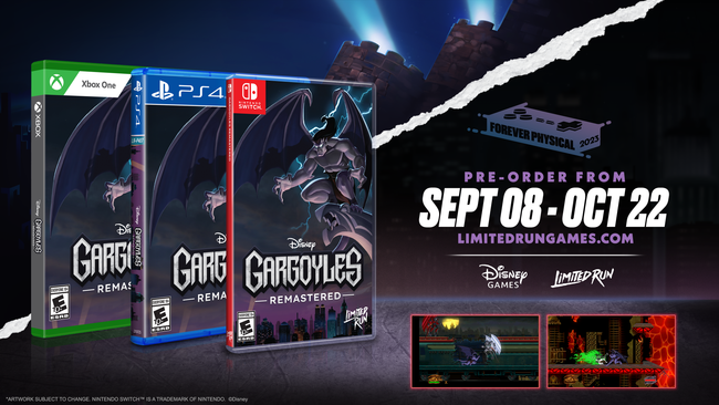 Switch Limited Run #208: Gargoyles Remastered