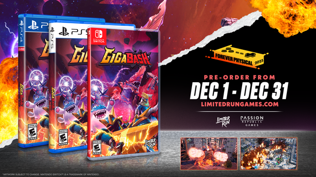 Limited Run #543: GigaBash (PS4)