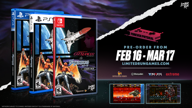 PS5 Limited Run #92: Gleylancer & Gynoug Combo Pack