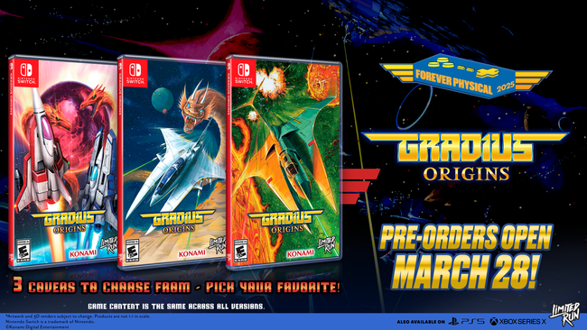 Switch Limited Run #279: Gradius Origins