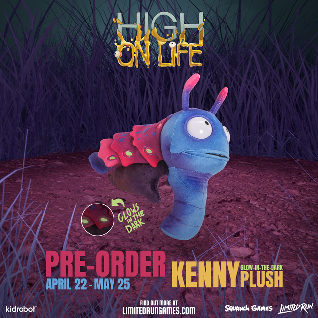 High On Life Kenny Glow-in-the-Dark Plush