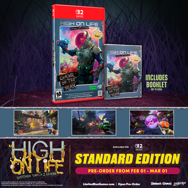 Switch 2 Limited Run #1: High On Life: Game of the Year Edition