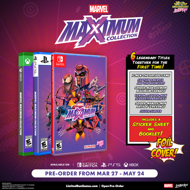 Marvel MaXimum Collection Standard Edition (Switch, PS5, Xbox)