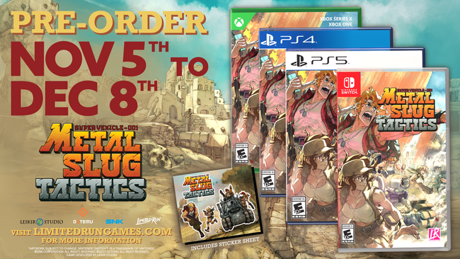 Metal Slug Tactics Standard Edition (Switch, PS5, PS4, Xbox)