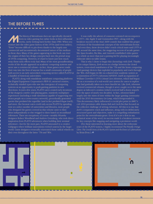 The History of Metroidvania: Decade One--1980-1990 (Hardcover)