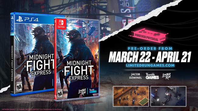 Limited Run #553: Midnight Fight Express (PS4)