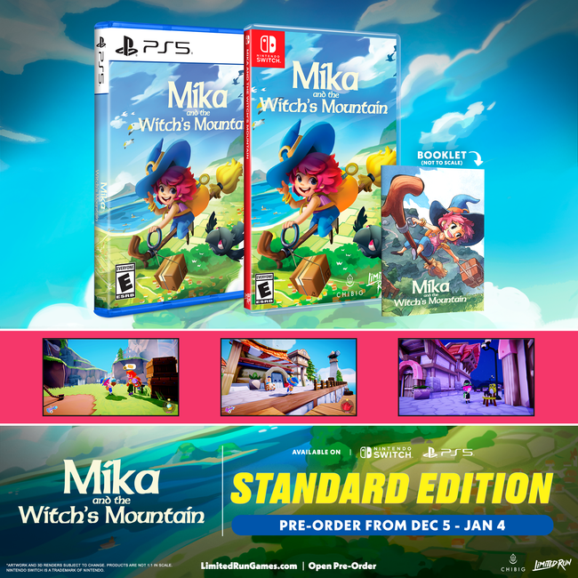 Mika and the Witch's Mountain Standard Edition (Switch, PS5)
