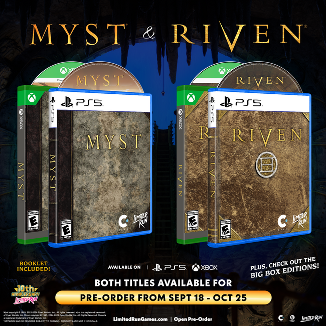 Myst Standard Edition (PS5, Xbox)