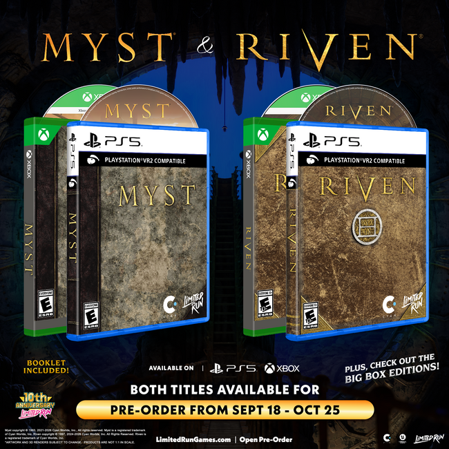 Myst Standard Edition (PS5, Xbox)