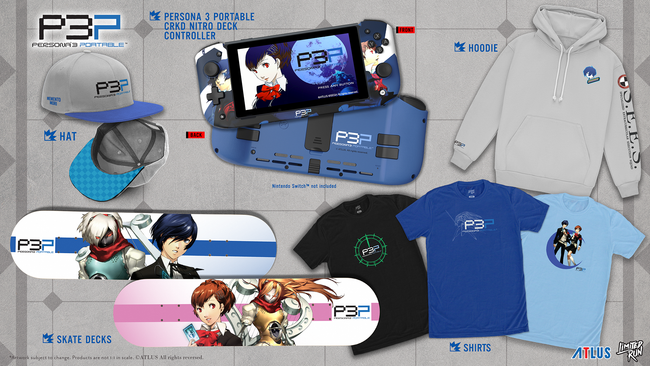 Persona 3 Portable Logo T-Shirt