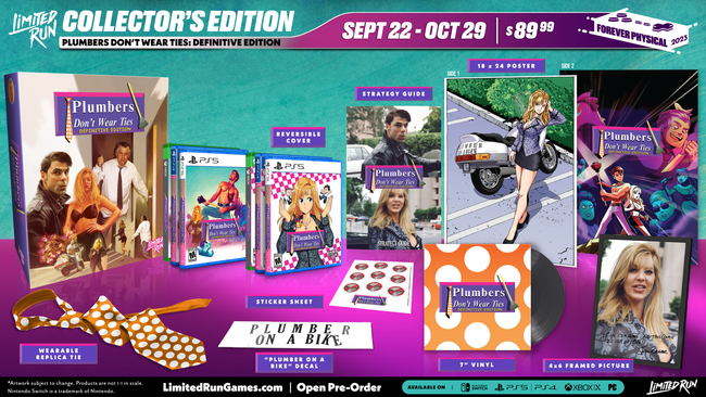 Limited Run #527: Plumbers Don’t Wear Ties: Definitive Edition Collector's Edition (PS4)