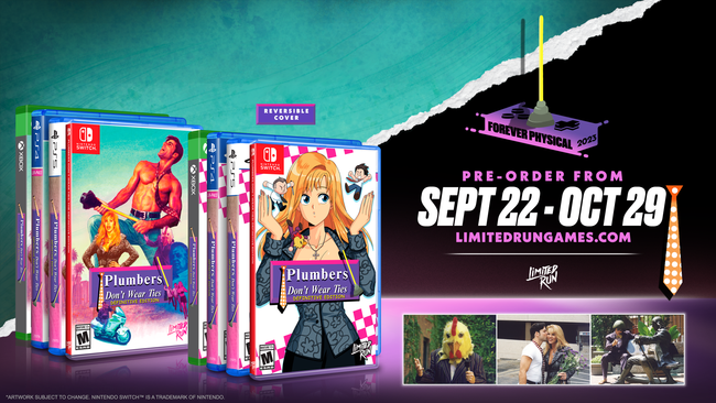 Limited Run #527: Plumbers Don’t Wear Ties: Definitive Edition (PS4)