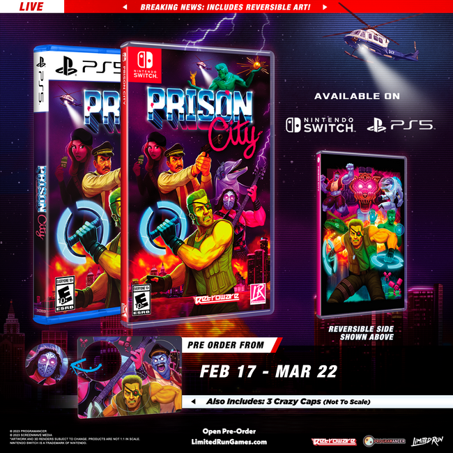 Prison City Standard Edition (Switch, PS5)