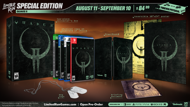 Switch Limited Run #207: Quake II Special Edition