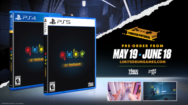 PS5 Limited Run #55: Q.U.B.E. 10th Anniversary