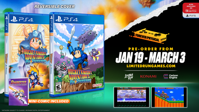Limited Run #532: Rocket Knight Adventures: Re-Sparked (PS4)